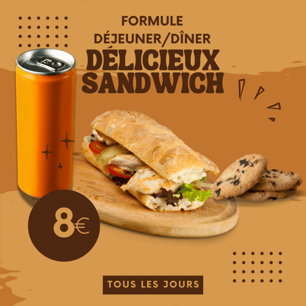 Menu déjeuner/dîner